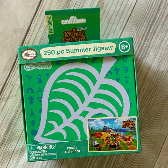 Animal Crossings 250 pc summer puzzle in metal tin - Picture 1 of 3